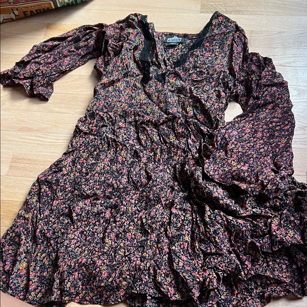Angie Multicolor Floral Dress